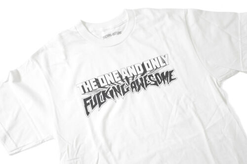 NEW IN POLY BAG F*CKING AWESOME ONE & ONLY TEE SHIRT IN WHITE SIZE MEDIUM 