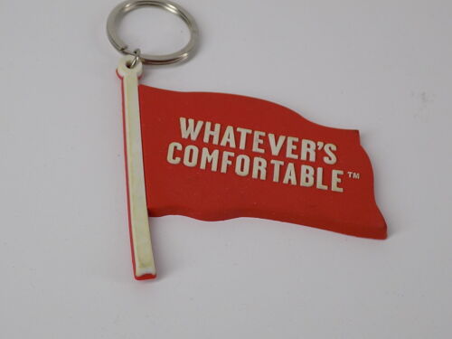 Details about  /  Vintage vinyl Southern Comfort /"Whatever/'s Comfortable/" Advertising Keychain