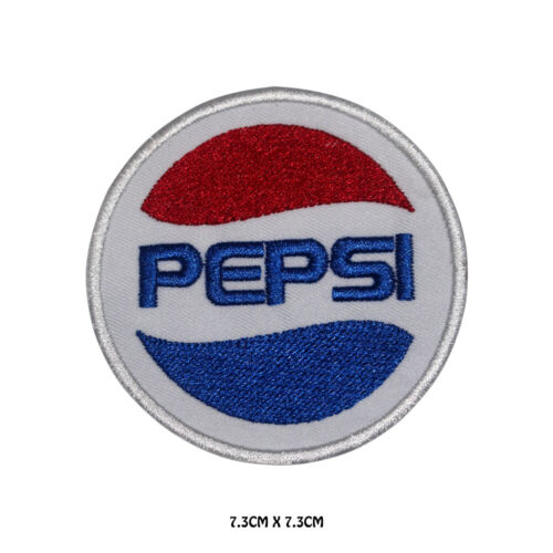 Pepsi Brand Logo Embroidered Iron On Sew On Patch Badge For Clothes etc 