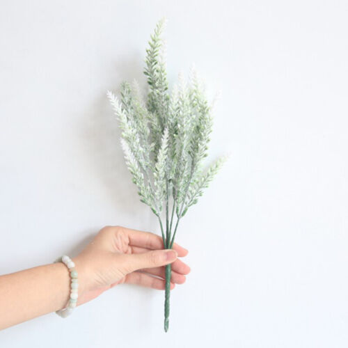 Details about   25 Heads/Bouquet Romantic Artificial Flower Lavender Bouquet with Green Leav JC 