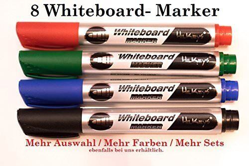 Whiteboard Marker 8*rot Board-//Flipchart Marker Whiteboard Stifte Set HilKeys