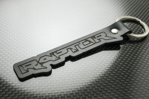 Handmade Leather Keychain Keyring for F-150 Raptor 