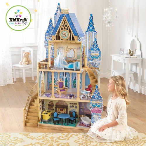 Kidkraft Princesse Disney Cendrillon Royal Dreams wooden dollhouse maison de poupées