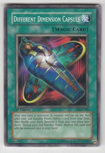 YU-GI-OH Different Dimension Capsule Common englisch PGD-083 Dimensionskapsel