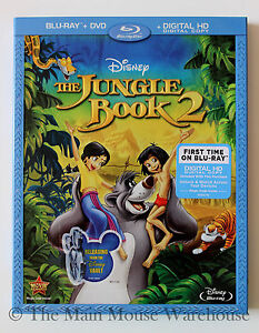 Disney Animated Movie The Jungle Book 2 II Blu Ray DVD Digital ...
