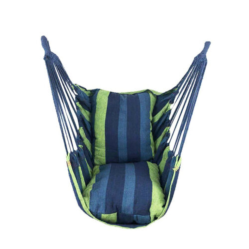 New Chair Hanging Rope Swing Hammock Outdoor Porch Patio Yard Seat Mul Colors