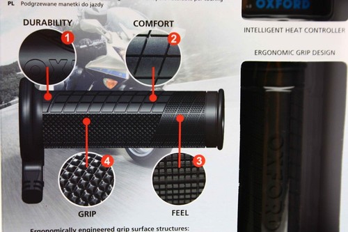 OF691 Hotgrips Heizgriffe Motorrad OXFORD Premium Touring
