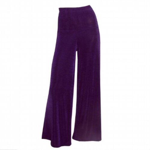 Casual extra lunga MAGNA Slinky Lagenlook Pantaloni Strech nel look Marlene Viola