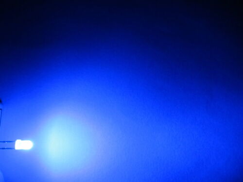 50x 3mm LED Round Diffused very bright LEDs Resistors 3mm