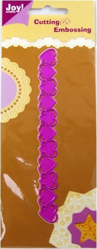 JOY CRAFTS CUTTING /& EMBOSSING EDGE HEART 6002//0078 *