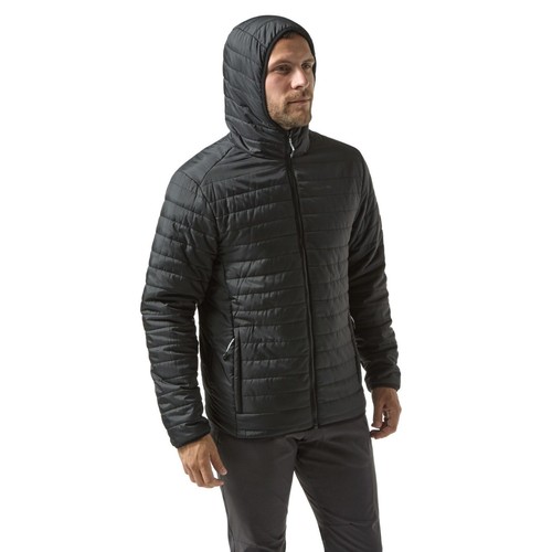 CRAGHOPPERS MENS COMPRESSLITE JACKET III LIGHTWEIGHT BLACK CMN220