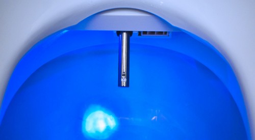 Bidet Toilet Seat With Heated Seat LED NightLight Round Toilet Seat Soft Close