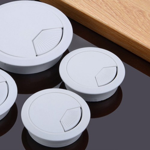 Port Surface Outlet Wire Hole Ullm 60mm Computer Desk Table Grommet Cable Tidy