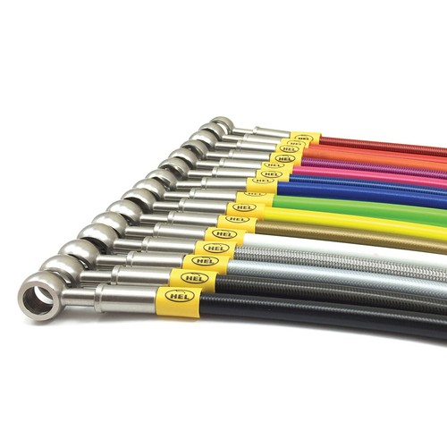 BMW M3 E90 E92 E93 HEL PERFORMANCE 6 LINE FRONT /& REAR BRAIDED HOSE KIT HPH071FR