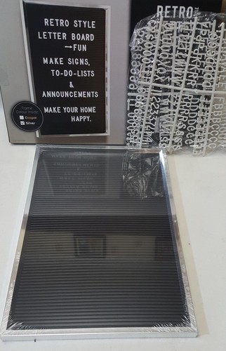 Style Rétro Peg Cadre Board lettres Set Restaurant Home Memo gsm rappel 45x30