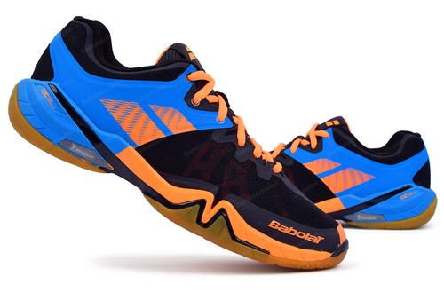 Babolat Men/'s Badminton Shoes Shadow Tour Indoor Court Sport Shoe Blue Black