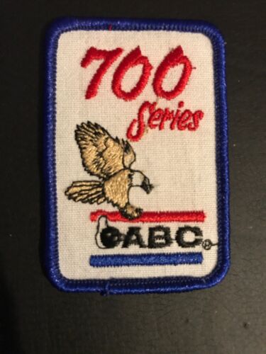 VINTAGE EMBROIDERED PATCH BOWLING RETRO ABC SERIES 700 SERIES EAGLE 