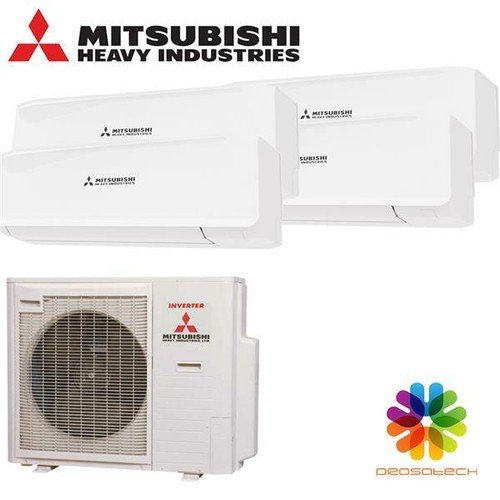 + Mitsubishi heavy multi split climatizador 4x srk20zs 4x 2kw scm71zs-w r32 a +//A