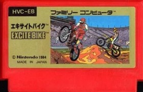 Excite Bike Famicom NES Videospiel Klassiker Retro Gebraucht