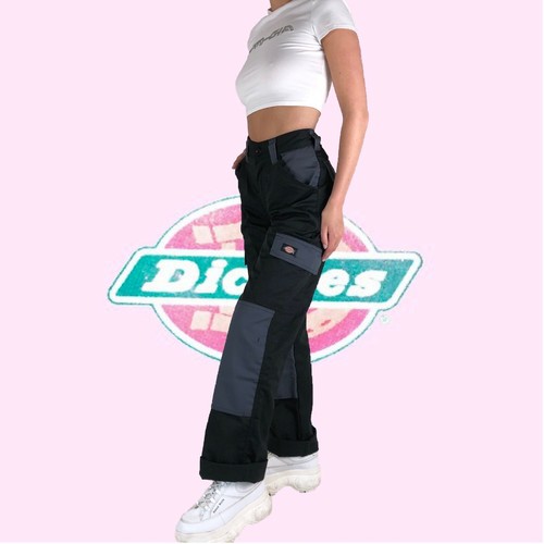 Woman/'s Dickies Pantalon taille haute