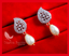 Daphne Silvery Zircon Designer Pendant Earrings Gift For Wife ZR11