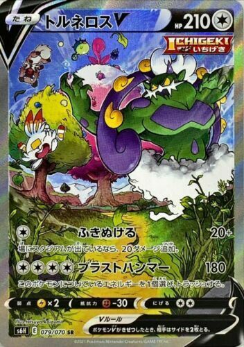 079/070 Alt Art s6H MINT HOLO SA Pokemon Card Japanese Tornadus V SR 