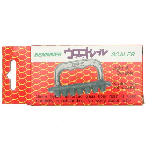 1x Japanese 3/" Handle plasti Benriner Fish Scaler #450-049
