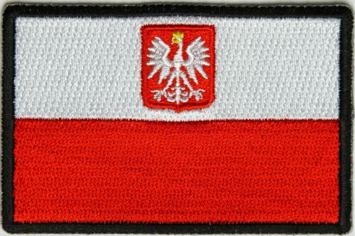 BRAND NEW POLAND POLISH STATE COUNTRY FLAG IRON ON PATCH 