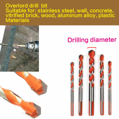 Multifunctional Masonry Drill Bits Ceramic Tile For Concrete Glass Punching New 