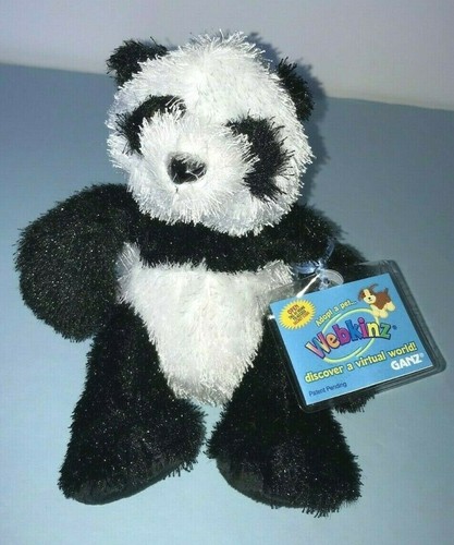 Smoke//pet free storage Ganz Webkinz Panda HM 111 New w// tags