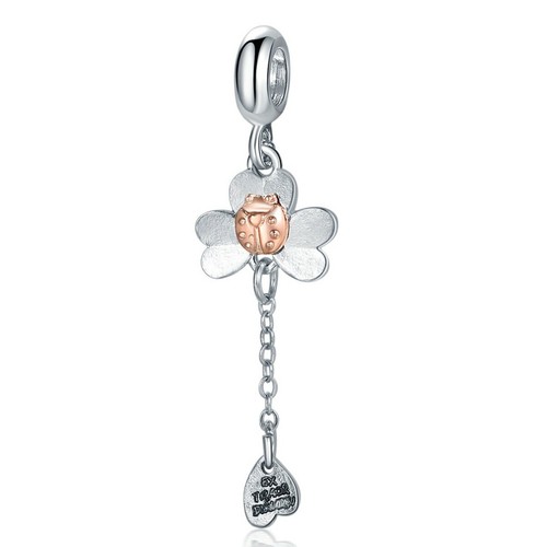 European Silver Charms Minnie Cartoon Beads Gifts CZ Pendant Fit 925 Bracelets