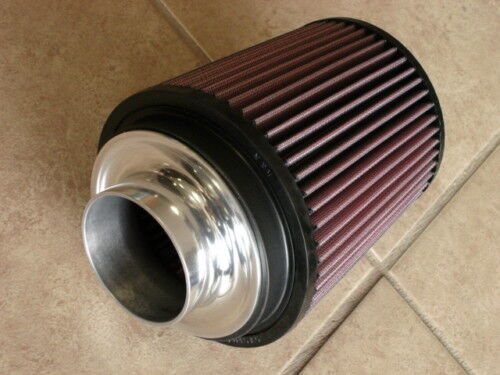 Universal K/&N Funnel Ram Air Filter fit 3/" Intake Pipes Air Filters for 3/" Pipes