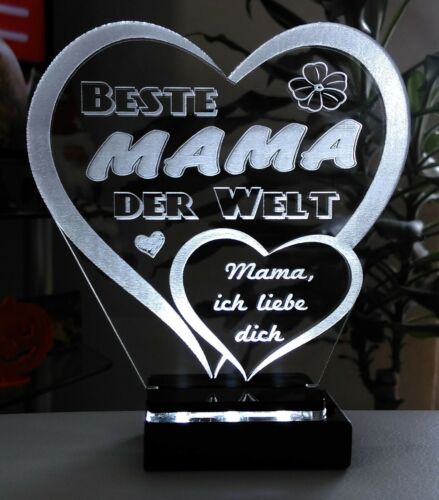 Motive Beste Mama Alles Liebe Alles Gute Muttertag Geschenk Geburtstag Liebe Led Licht Sammeln Seltenes Amc Geidai Ac Jp