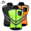 Men/'s MTB Gilet Reflective Cycling Vest Riding Bike Sleeveless Jersey Waistcoat