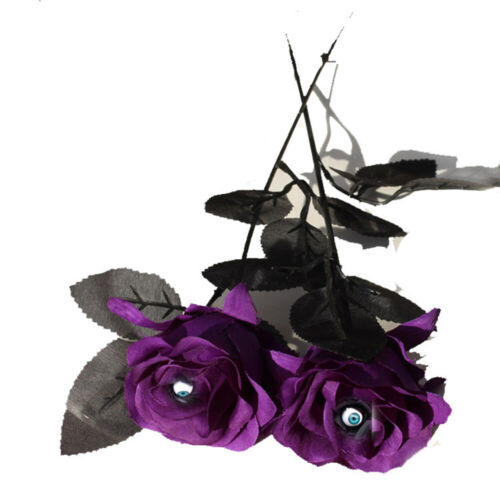 5PCS Halloween Eyeball Rose Flower Decor SImitation Fake With Eye Home  Layout