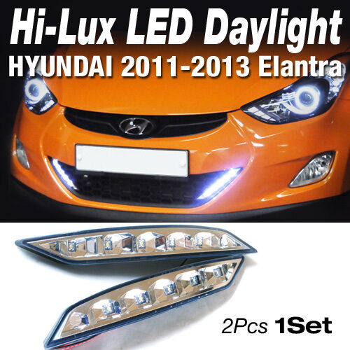 MD Hi-Lux LED Daytime Running Light Daylight DRL For HYUNDAI 2011-2016 Elantra