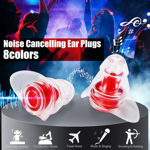 Noise Cancelling Earplugs for Concerts Musicians Motorcycles ！