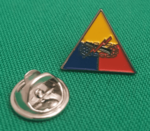 15mm Gift Idea 1st Armoured Division Enamel /& Metal Lapel Pin Badge