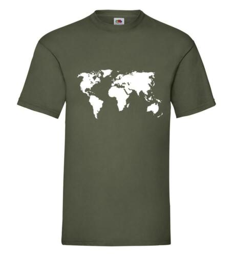 Carte du Monde T-shirt/pull/hoodie 