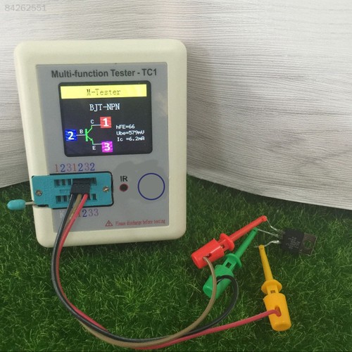 Transistor Tester TFT Diode Triode Capacitance Meter LCR-T6 ESR NPN PNP MOSFET