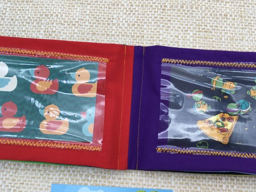 Lernbuch Fotoalbum Fur Kinder Bilderbuch Stoff Baby Fotobuch Kita Kuschel Montessori