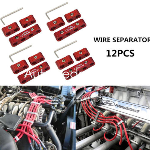 Spark Plug Wire Separators 8Mm 9Mm 10Mm Brackets Motorcycle Spark Plug