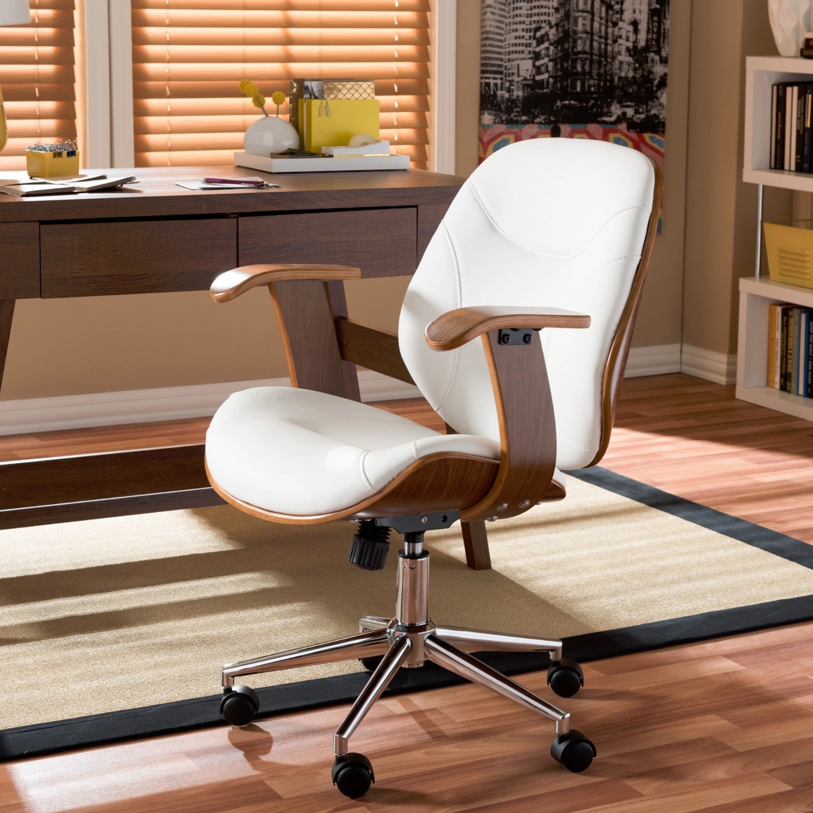 Modern Office Chair Leather Faux Contemporary Executive ...