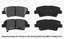 2013 Fit Hyundai Elantra See Desc. Max Performance Ceramic Brake Pads R
