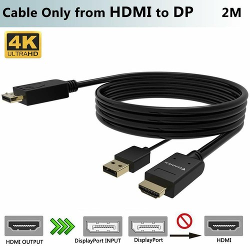 Mini Displayport//Thunderbolt To Vga Dvi Hdmi Adapter,Mac,Surface Pro 6 5 4 3 Vid