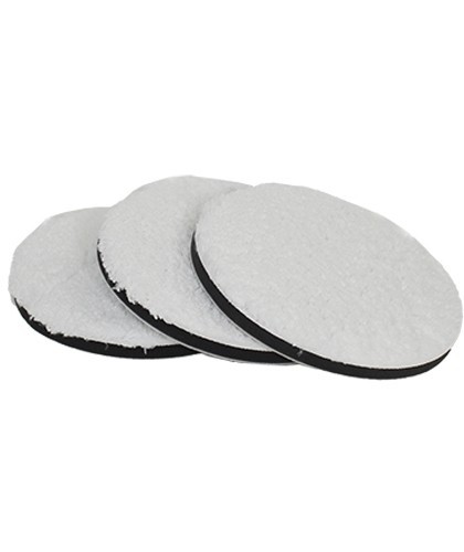 Premium Wool//Microfiber 7/" Pad Professional CUTTING DISC BUFFING Valcro Hook Pad