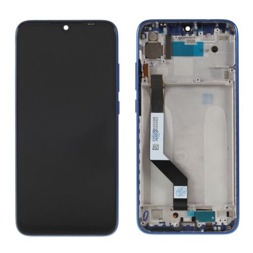 Pantalla Completa LCD Marco Xiaomi Redmi Note 7 Azul Tactil 