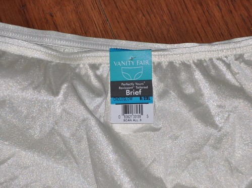Vanity Fair Nix C-Doux Soyeux CANDLEGLOW Nylon femmes culottes BNWT 9 US