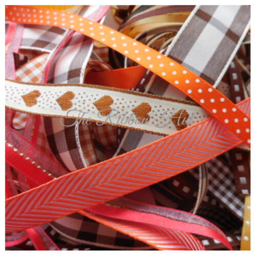 Ribbon Bundles//Pack Mixed Ribbons-10 pieces x 1 Metre long-Craft,Trimmings