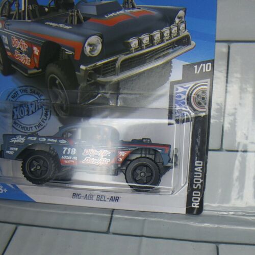 Details about   2020 Hotwheels Rod Squad Series " 1956 Chevy Big Air Bel-Air" #1/10.K&N,Holly,MS 